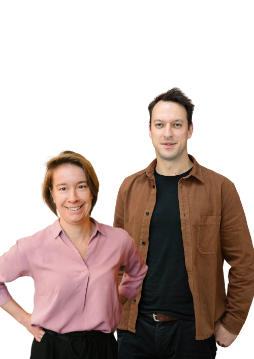 Wouter en Marjan cut out for vacancy
